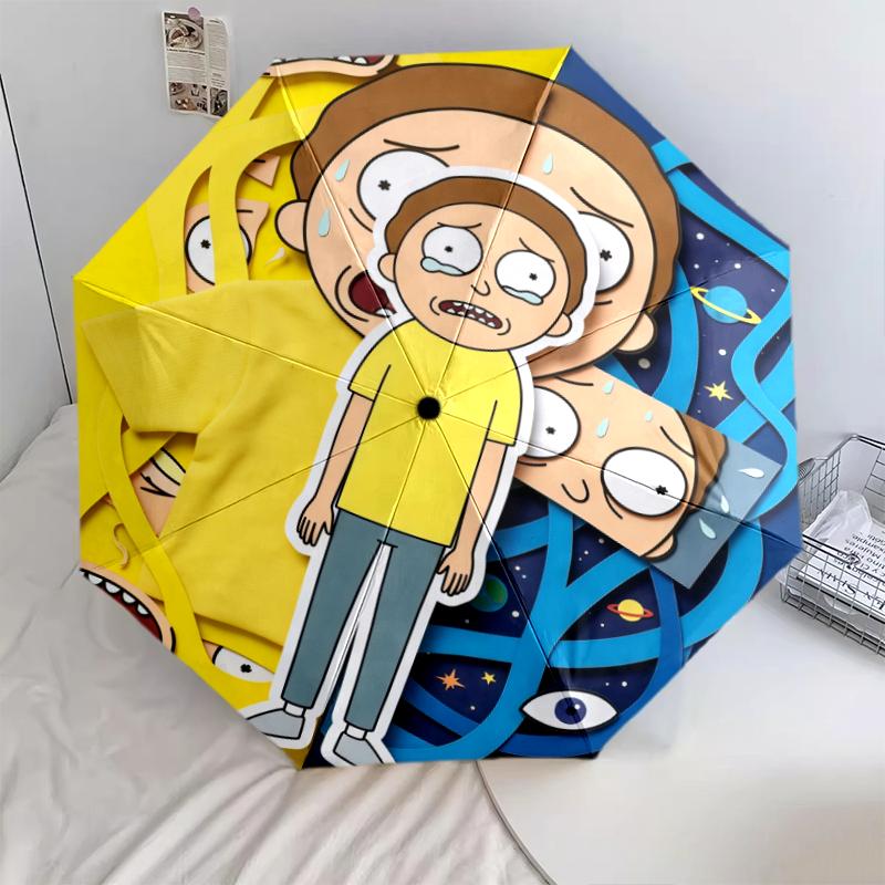 Morty,automatic folding umbrella,portable and foldable design,8 ribs,a Christmas or birthday gift.,Gifts,fashion,rainy days,umbrellas,folding umbrella