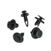 100Pcs Fastener Clips Trunk Screw Rivets Set Car Bumper Fender Retainer Fastener for Automotive