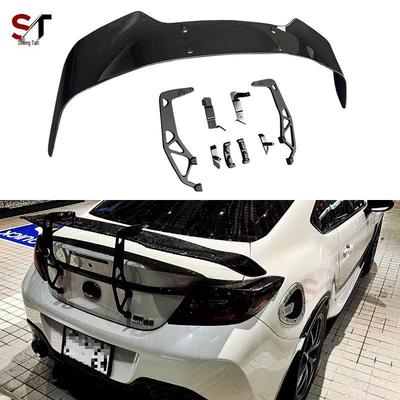 GR Style Carbon Fiber Rear Spoiler Brackets for 2022+ Toyota GR86 & Subaru BRZ