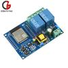 Релейный модуль AC 220V ESP32 WIFI Bluetooth AC-DC Двойной релейный переключатель Управление Блок питания ESP32 Плата для вторичной разработки