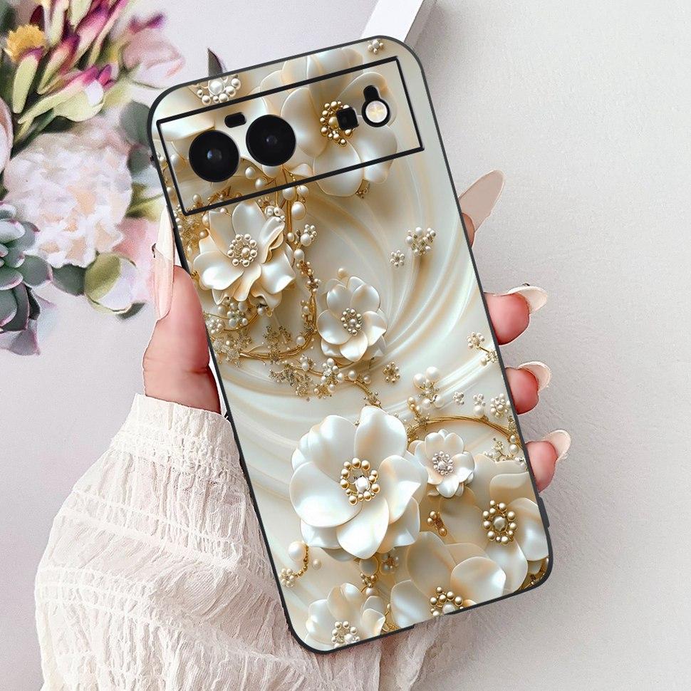 For Google Pixel 6 Case Cute Animals Soft Silicone Phone Cases For Google Pixel 6 Pixel6 Coque Ultra-thin TPU Back Cover Housing