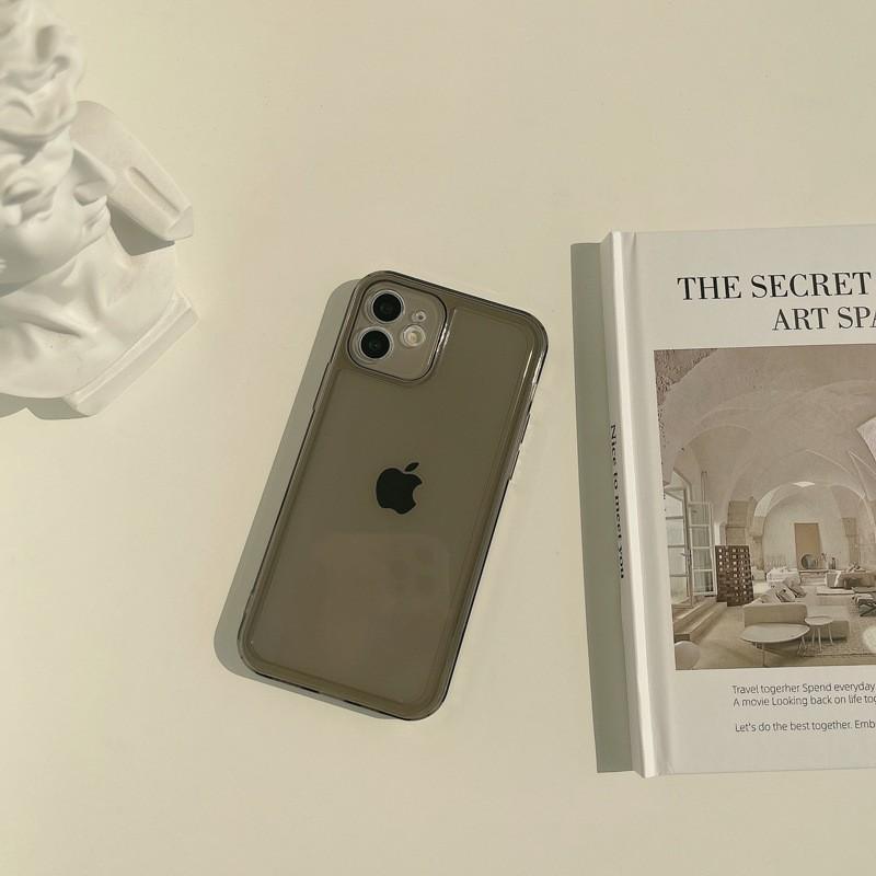 Прозрачный 17 Pro Max для чехла для iPhone iPhone 16 Все включено XS для 13 Однотонный 8p Защитный чехол