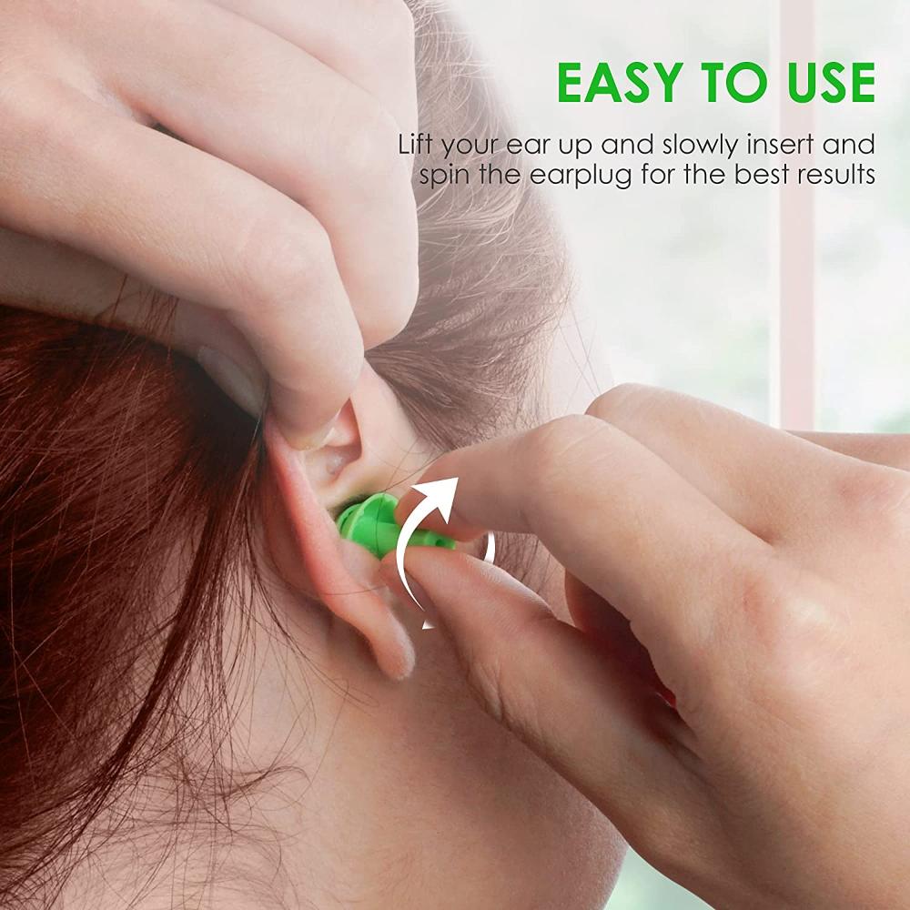 Protective For Sleep Comfort Washable Ear Plugs Silicone Earplugs Sleep Ear Plugs Waterproof Noise
