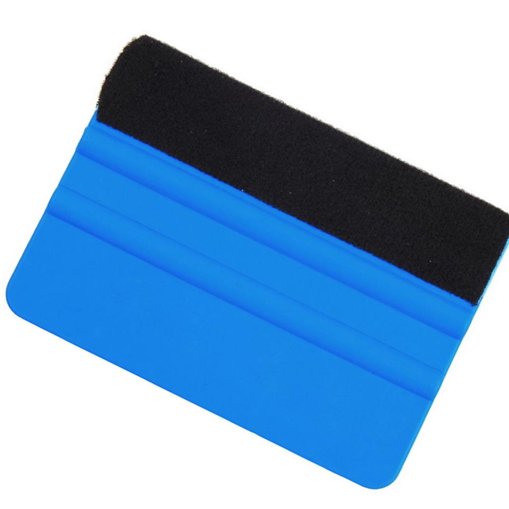 Пластиковый фетровый скребок для кромки Инструмент для нанесения виниловой пленки на автомобиль Скребок Наклейка Скребок для верхней кромки Виниловый пластиковый мягкий фетровый скребок