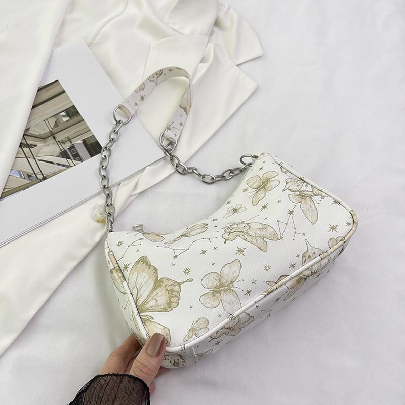 Модная женская сумка через плечо в уличном стиле из ПУ, новинка лета 2024