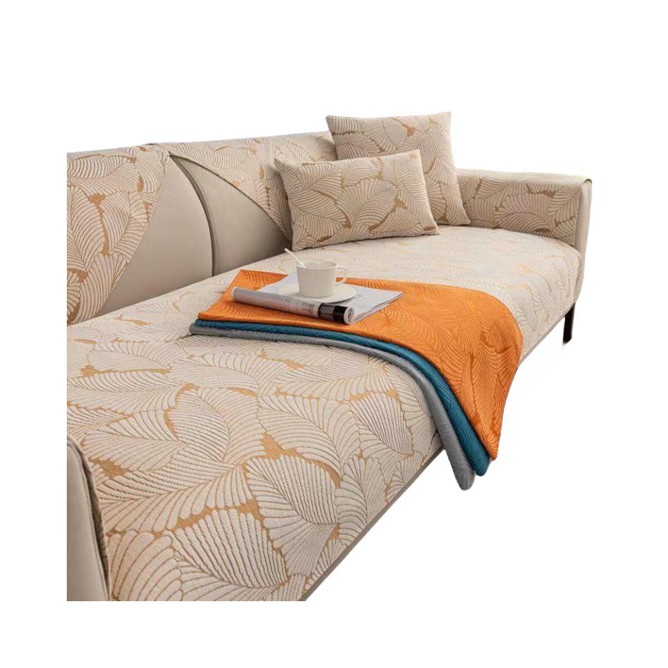 Chenille Sofa Cushion Four Seasons Universal Non-Slip Jacquard Modern Simple Universal Sofa Cover Cloth