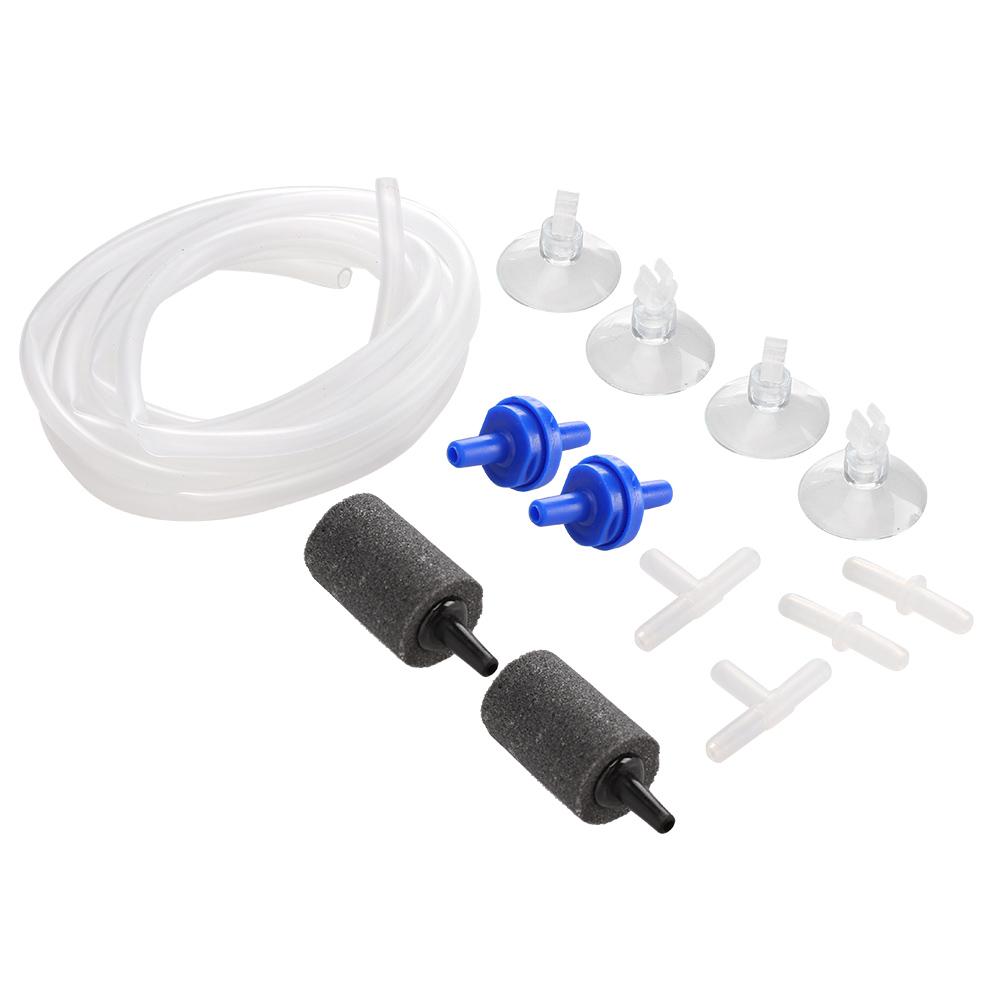 Aquarium Air Pump Accessories Suction Cup NonReturn Check Valve Air Stone ThreeWay Joint
