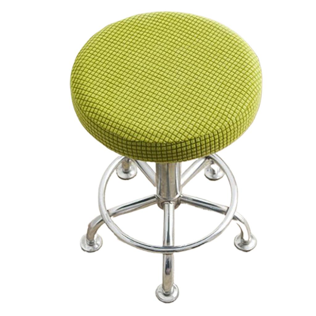 Круглый чехол для табурета, обеспечивающий долговечность и яркие цвета, наволочка для подушки, моющиеся чехлы для барных стульев