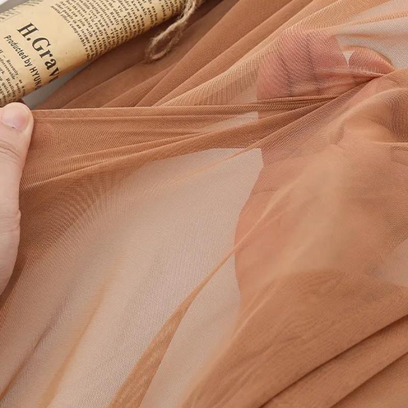 0,5 м/1 м/5 м Мягкая эластичная сетчатая ткань для шитья танцевальных платьев, подкладка для свадебного платья, облегающие костюмы для выступлений, москитная сетка