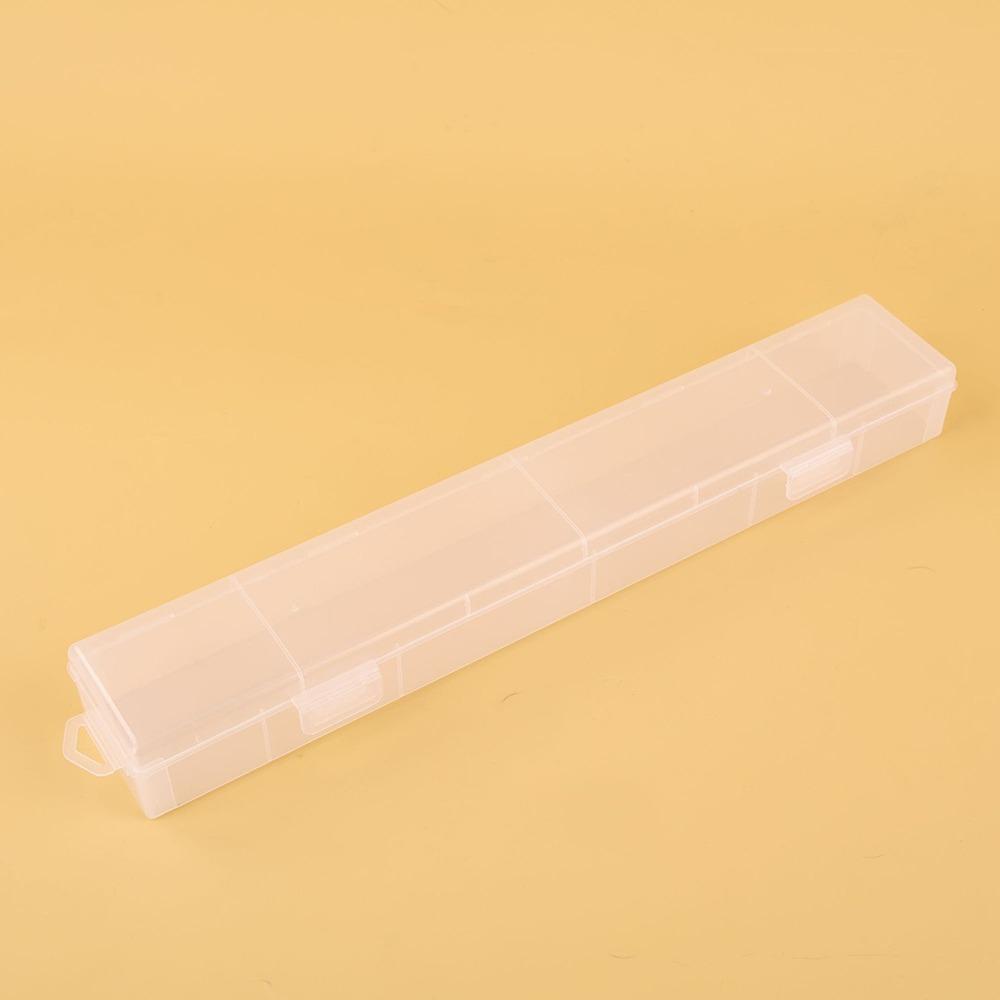 Transparent Storage Box Large Capacity Pencils Case New Pen Box Watercolour Pens