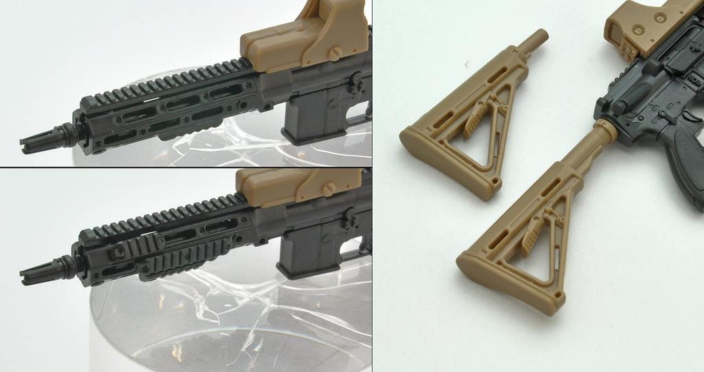 TOMYTEC Little Armory LA075 416D Тип Пользовательская Пластиковая Модель 317029