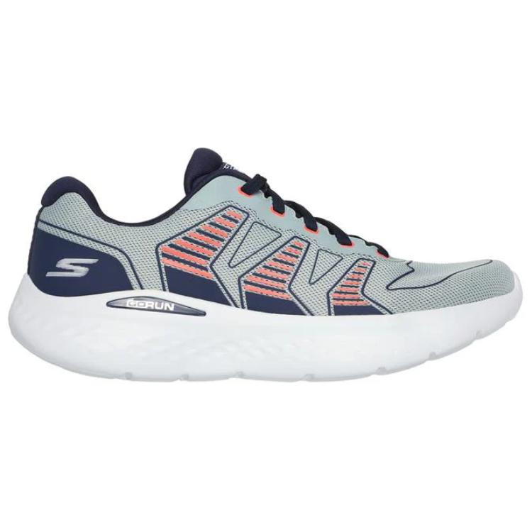 Skechers Go Run Lite Удобные Модные Низкие Беговые Кроссовки Мужские Кроссовки Синий Бирюзовый 220902-GYNV