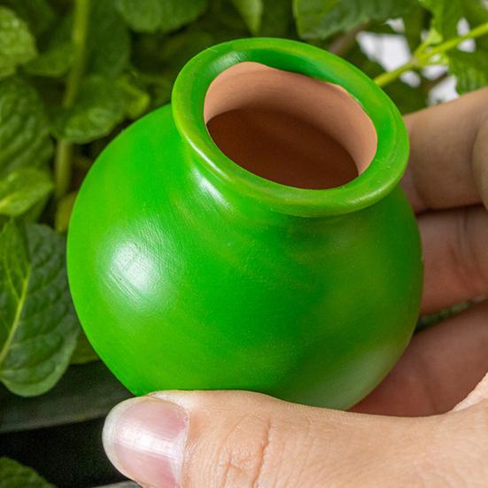 4 Pcs Watering Drippers Terracotta Self-Watering Plant Stakes Long Lasting Clay Watering Spikes Drip Irrigator for Indoor Outdoor Plants