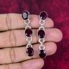 Ruby Earrings Gemstone Jewelry, 925 Solid Sterling Silver Handmade Earrings, Latest Design Jewelry