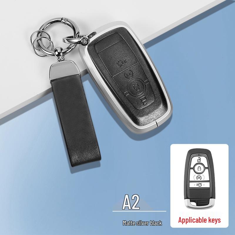 Metal Protective Key Shell for 2015-2017 Ford Mustang - Unisex Design