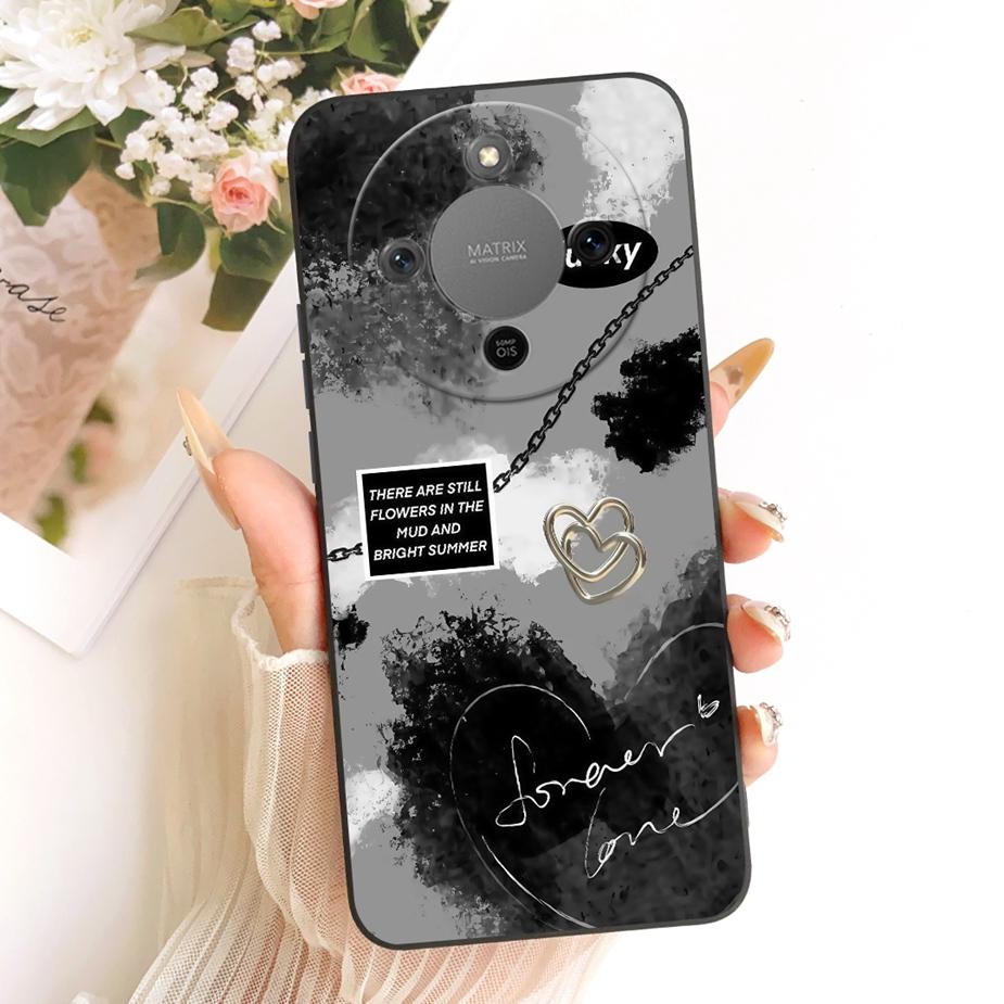 Чехол для Honor X9d Magic8 Lite Милый Модный Мультяшный Чехол Мягкий ТПУ Чехол для Телефона Для Honor Magic 8 Lite X 70 HonorX9d HonorX70 Сумки