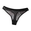 Women Thongs Hollow Out Mesh Sexy See Through Good Stretch Briefs G-strings for Sleeping