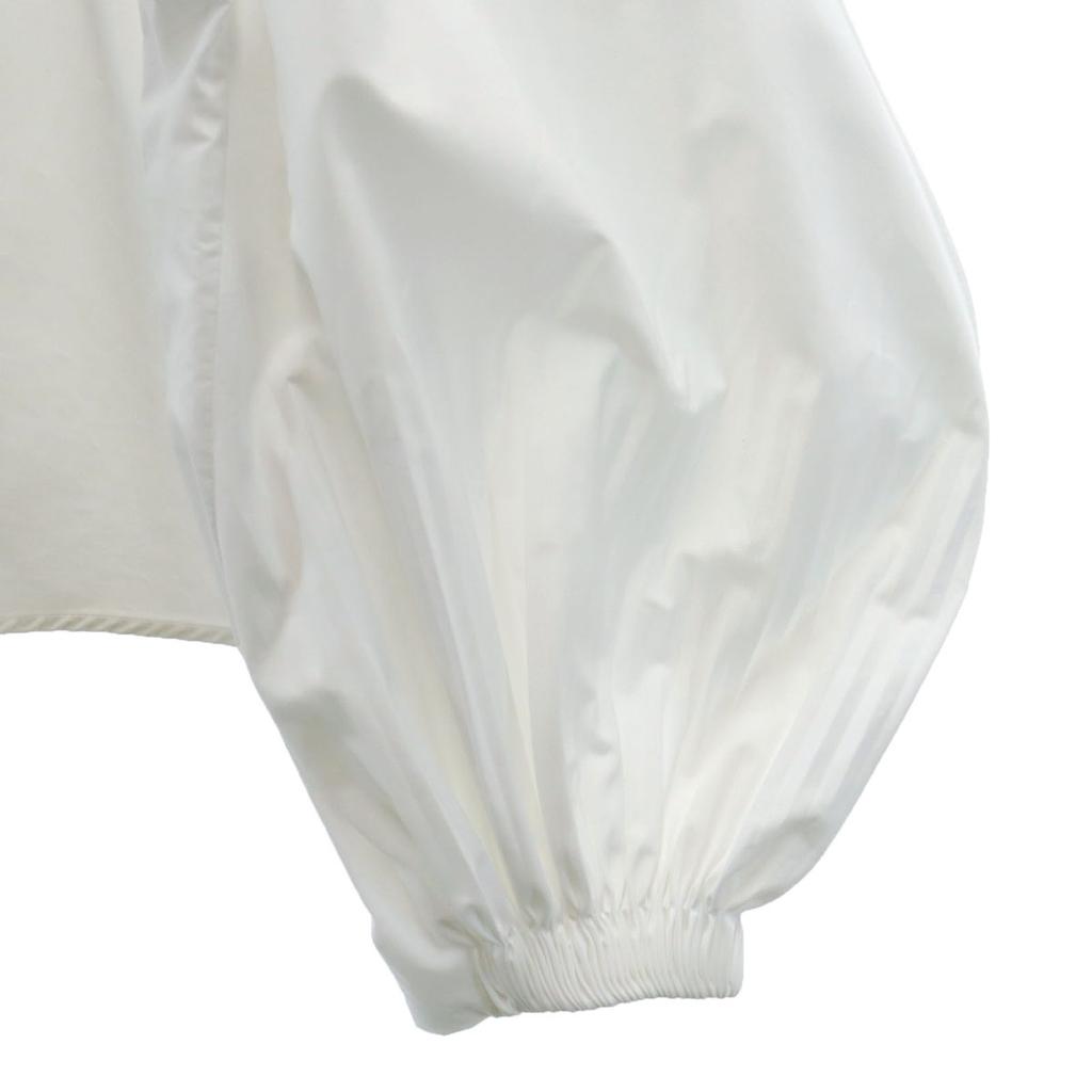 JIL SANDER made in Italy Long sleeve Gathered blouse 34 white shirt Women Used