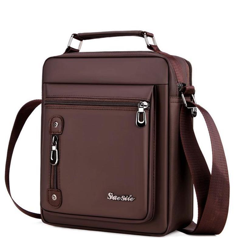 Men Business Oxford Bag Shoulder Bag Messenger Phone Handbag Briefcase