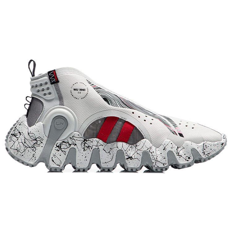 Баскетбольные кроссовки Li Ning Paris Fashion Week Series из ткани TPU с амортизацией, нескользящие, износостойкие, дышащие, с поддержкой, с низким верхом AGBR053-1