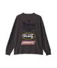 AVIREX A.A.R.C EMBROIDERY L/S T-SHIRT charcoal