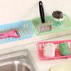 Storage Holder Double Suction Cup Strong Suction 5 Colors Kitchen Sponge Holder for Living Room