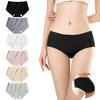 YUMISS Seamless Cotton with Antibacterial Seamless Panties Are Smooth To the and Set A Women's Panties, 6-Pack [Cool, Moisture-Wicking, Quick-Drying,