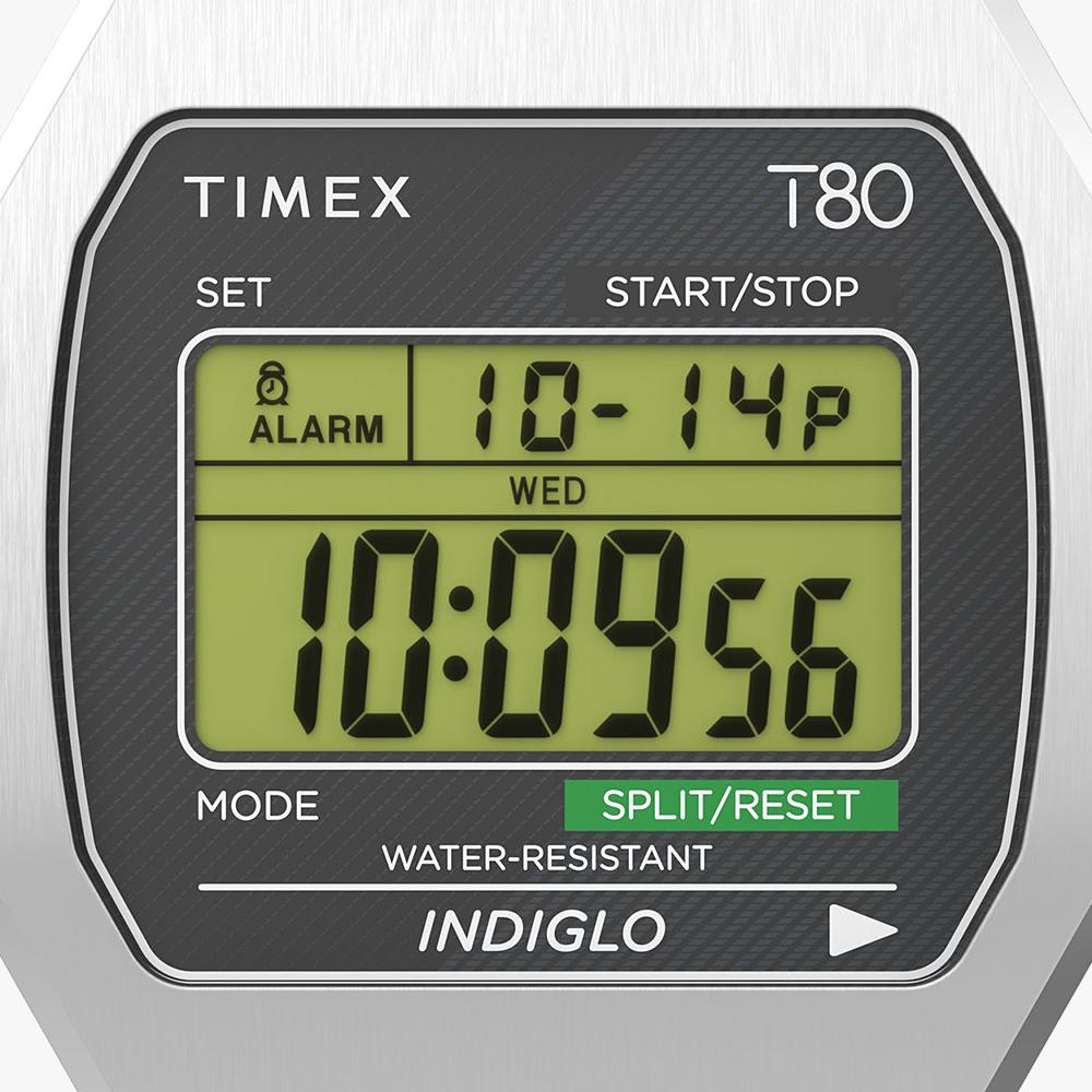 TIMEX Ретро Цифровые Электронные Наручные Часы T80 36мм TW2V74200