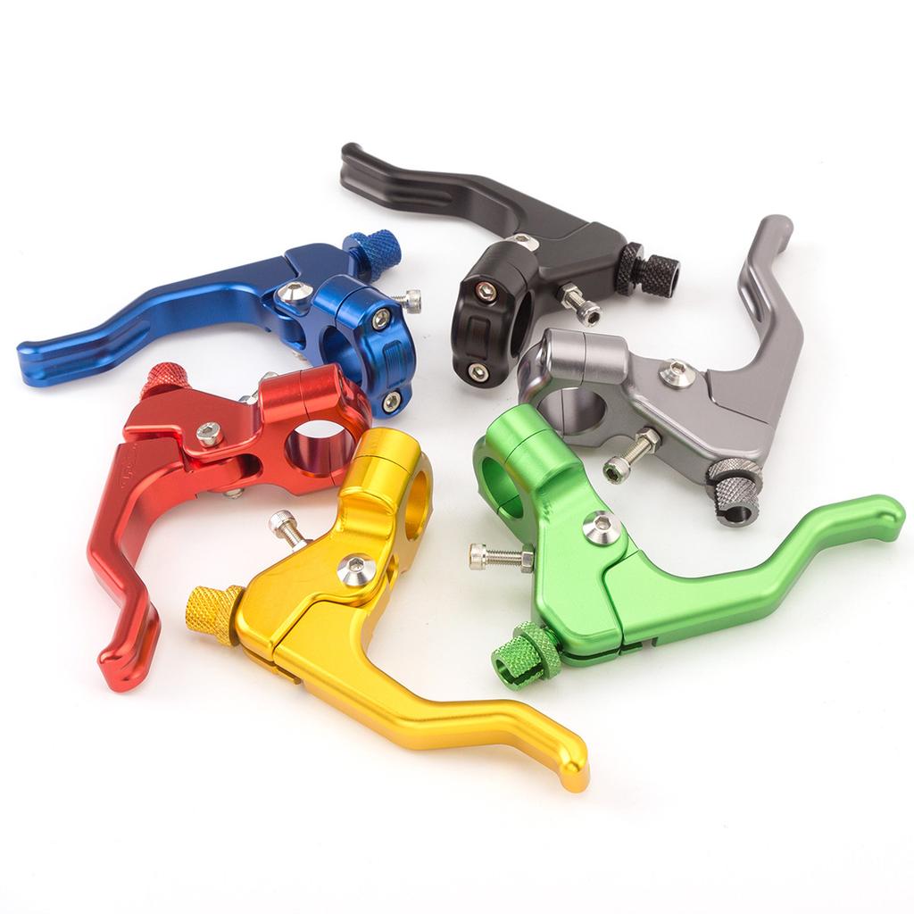 2026 CNC Short Stunt Clutch Lever Perch Assembly 7/8" 22mm Handlebar Fit for Dirt Pit Bike Street Sport Motorcycle Accessories