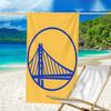 1pc Golden State Warriors Beach Towel, Beach and Seaside Swimming Pool Equipment, Fashion Pattern, Rectangular, Travel Essentials