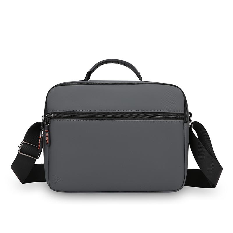 Профессиональная мужская сумка через плечо - Водостойкая Оксфордская сумка-мессенджер для работы (Слинг Оксфорд большой вместимости с надежными молниями)