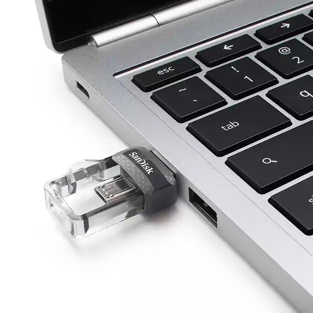 SanDisk USB-накопитель Ultra Dual Drive m3.0 OTG