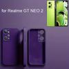Жидкий силиконовый чехол для Oppo Realme GT 5G GT2 Pro GT3 GT NEO 2 3 NEO2 NEO3 NEO5 SE 5 3T GT Master Edition Мягкий противоударный тонкий защитный чехол для телефона