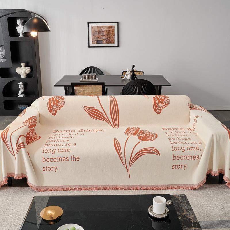 Chenille Sofa Towel Four Seasons Universal All-Inclusive Sofa Cover Dust Cover One-Piece Sofa Large Cover Cloth Cushion
