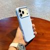 Чехол из жидкого силикона для iPhone 17 Pro Max со встроенными кнопками, защита от падений