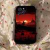 Чехол для телефона Red Dead R-Redemption 2 для iPhone 17 Air 16 15 14 Plus 13 12 Mini 11 Pro Max Черный