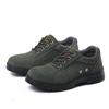 Safety Shoes Steel Bag Head Anti-smashing and Anti-puncture Anti-velvet Labor Insurance Shoes Anti-velvet Cowhide Work Shoes