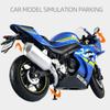 1/12 SUZUKI GSX-R1000, литая под давлением игрушка из сплава мотоцикла, модель автомобиля мотоцикла, соединительная головка, резиновые шины, мотоцикл, автомобиль для мальчика, подарок