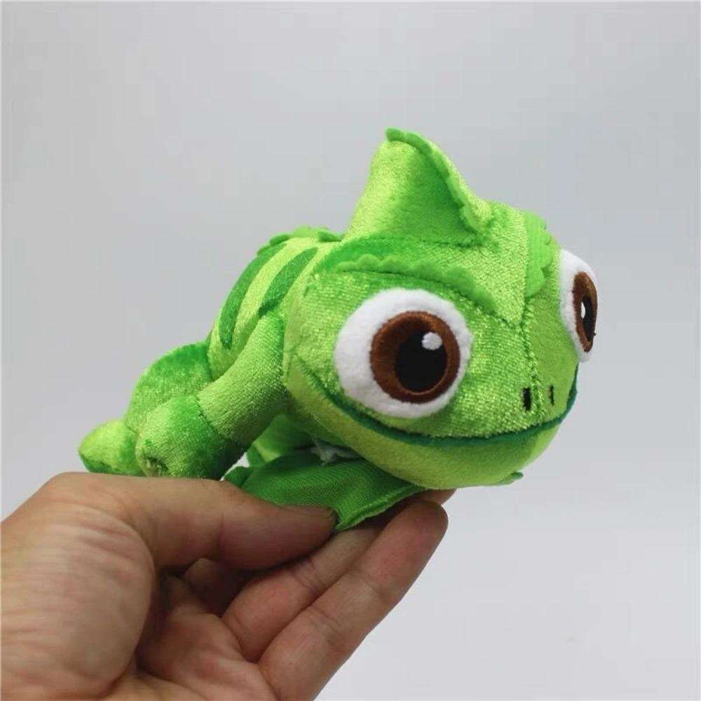 15CM Pascal Rapunzel Chameleon Plush Doll Toy Pascal Stuffed Animals Pascal Rapunzel Shoulder Plush Doll Toys Kid Christmas Gift