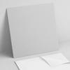 Vinyl Tiles with Pattern for the Living Room, Self-Adhesive, Gray Color, 4x50x50 cm