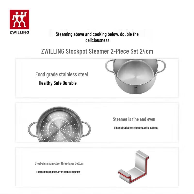 ZWILLING Fu Lu Shuang Quan 13-Piece Cookware & Kitchen Tool Set