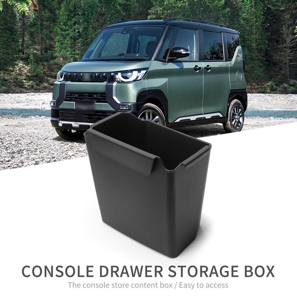 Для Mitsubishi Delica Mini 2024 Автомобильный центральный пульт управления, ящик для хранения, органайзер для салфеток, пылезащитный, водонепроницаемый, автомобильный аксессуар