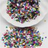 3mm 4mm 5mm 6mm Sequin Flat Round Loose Sequins Crafts Paillette Sewing Clothes Decoration DIY Accessory Lentejuelas Para Coser
