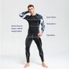 2Pcs Men's Sportwear Underwear Set Compress Long Johns Men Brands Sport Suits Size S-4XL