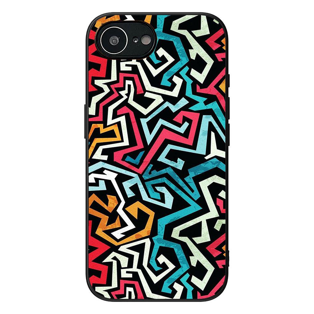 Design African Wax Print Phone Cover for Samsung Galaxy A05 A06 A14 A50 A51 A52 A12 A13 A23 A70 A07 A25 A26 M53 A56 Soft Case