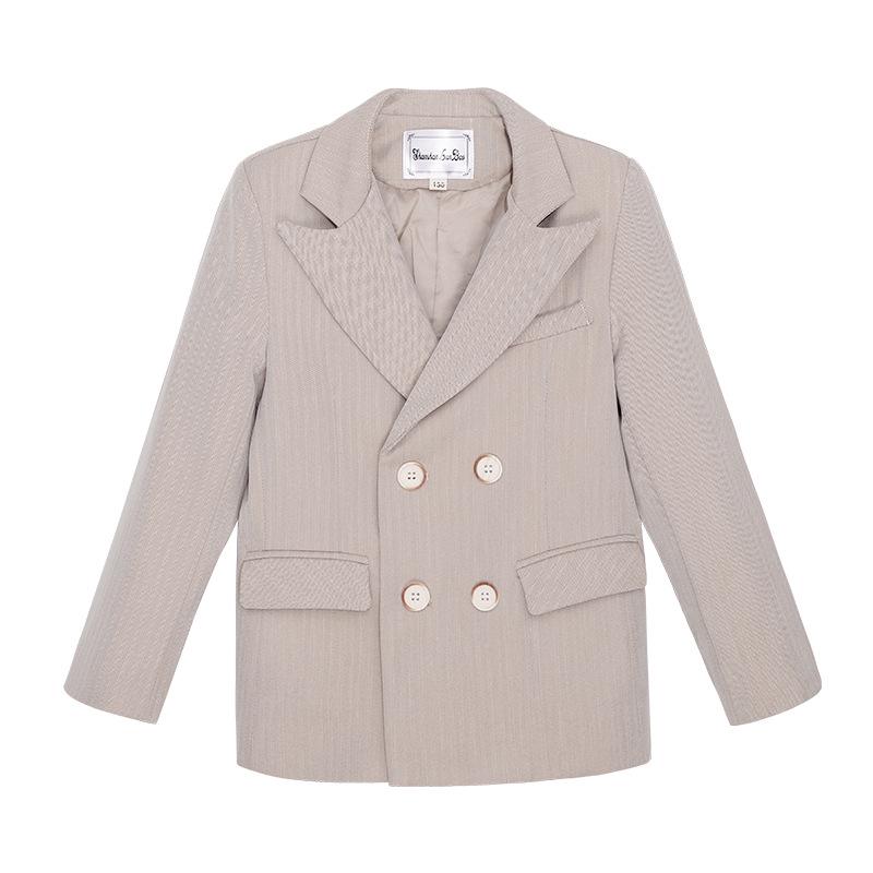 Пиджак в клетку большого размера для мальчиков - Детский костюм для выступлений 2023