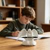 Ангел Держатель для ручек на стол 3D-печатная статуэтка ангела Стенд для демонстрации карандашей Декоративный органайзер для дома Офиса Спальни Гостиной Настольный декор