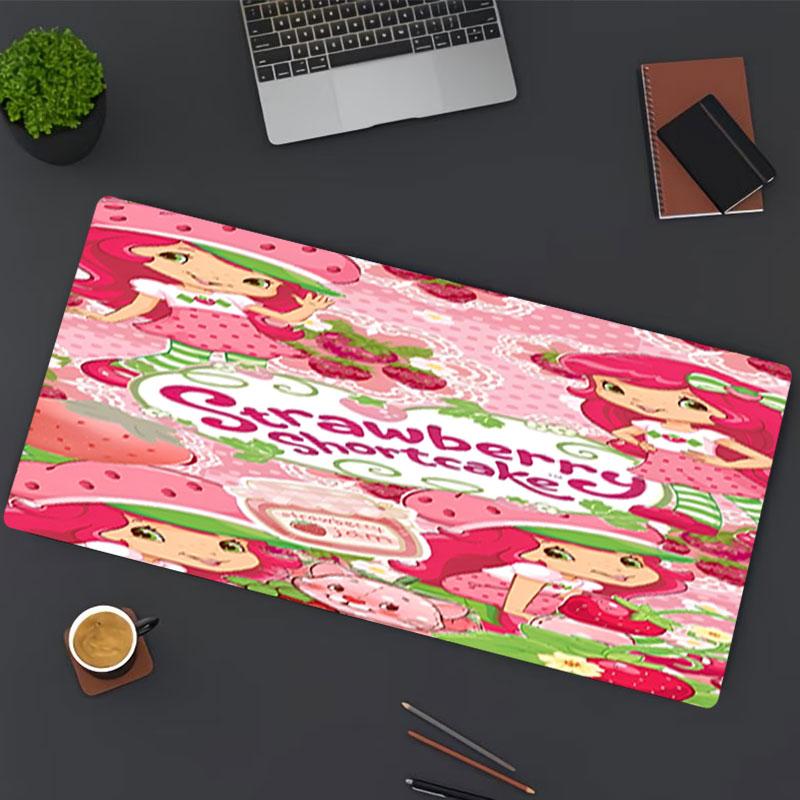 Strawberry Shortcake Print Mouse Pad, for Keyboard Pad Laptop PC Mat for Office Home Use, Desk Decor, Perfect Birthday Gift for Gamers
