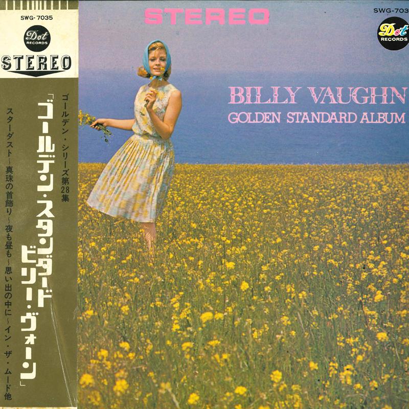 LP Record BILLY VAUGHN - Golden Standard Numbers SWG7035 DOT Japan Obi Classical Used