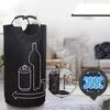 Multi-Functional 90L Recycling Bag for Bottles with Sturdy Aluminum Handle and Oxford Cloth Fabric